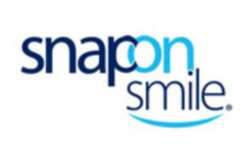 Snap-on smile logo